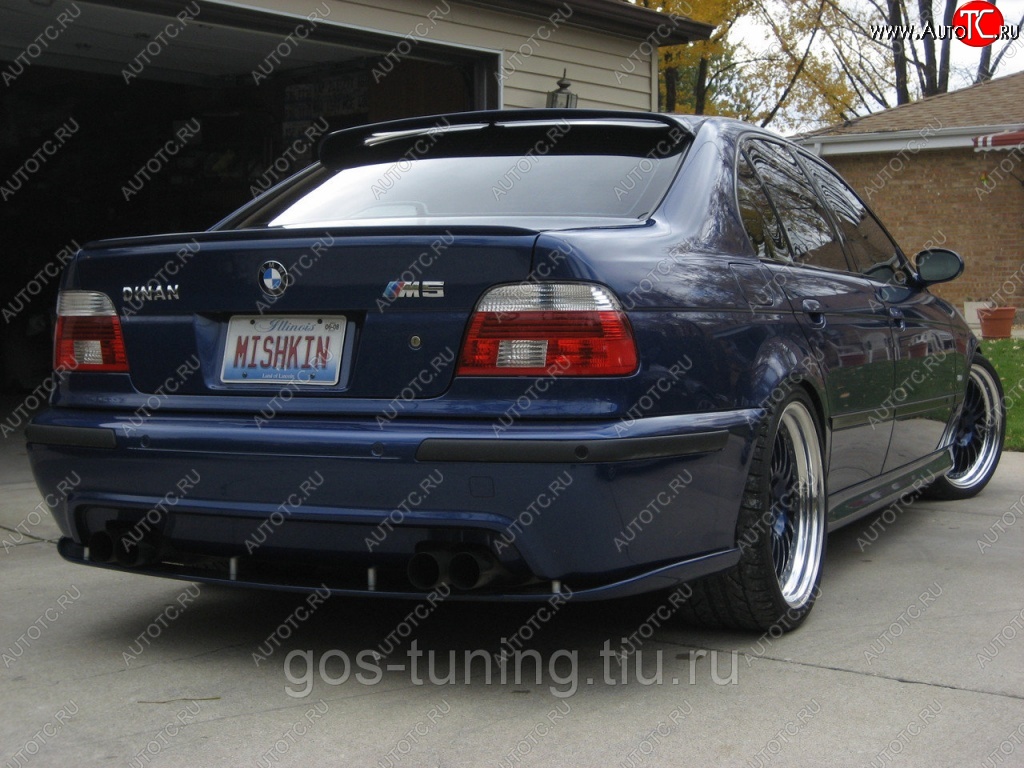 2 499 р. Лип спойлер M5 TECH BMW 5 серия E39 седан дорестайлинг (1995-2000) (Неокрашенный)  с доставкой в г. Йошкар-Ола