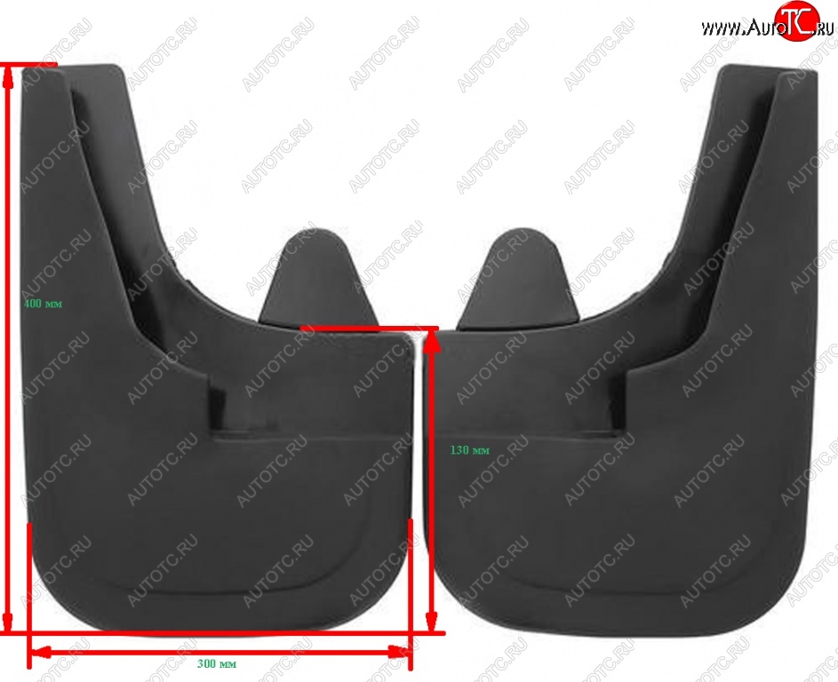 749 р. Универсальные передние брызговики (широкие) ПТП64 Uni4  Honda CR-V RD4,RD5,RD6,RD7,RD9  рестайлинг (2004-2006)  с доставкой в г. Йошкар-Ола