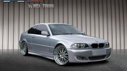 Передний бампер ATS BMW 3 серия E46 седан дорестайлинг (1998-2001)