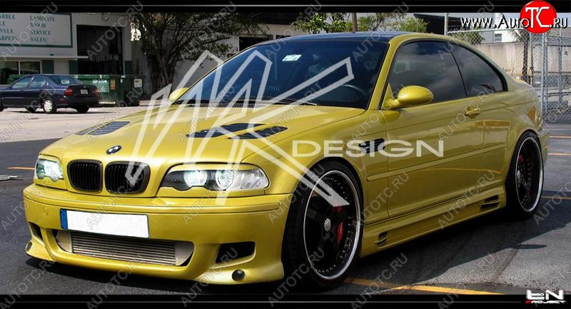 25 899 р. Передний бампер Kersher BMW 3 серия E46 седан дорестайлинг (1998-2001)  с доставкой в г. Йошкар-Ола