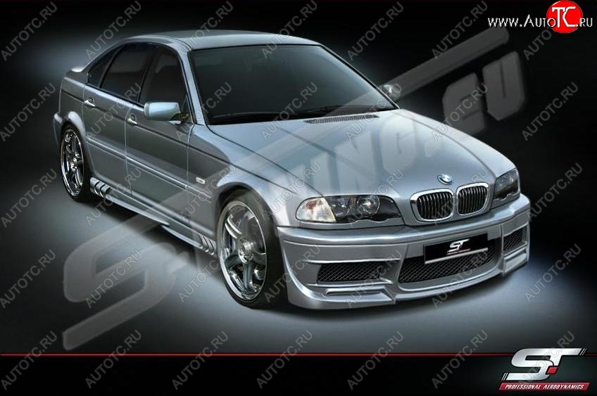 25 899 р. Передний бампер ST BMW 3 серия E46 седан дорестайлинг (1998-2001)  с доставкой в г. Йошкар-Ола