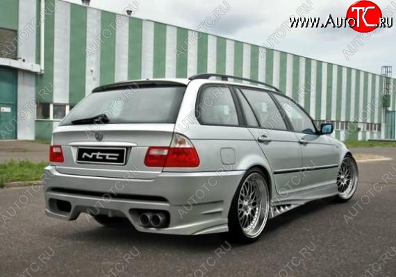 25 899 р. Задний бампер (универсал) NTC BMW 3 серия E46 седан дорестайлинг (1998-2001)  с доставкой в г. Йошкар-Ола