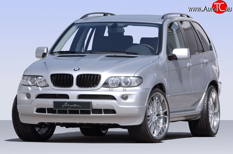 25 349 р. Пластиковый капот (рестайлинг) Stock BMW X5 E53 рестайлинг (2003-2006) (Неокрашенный)  с доставкой в г. Йошкар-Ола