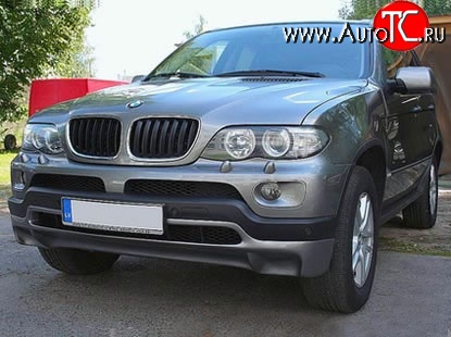 4 999 р. Накладка Sport Package на передний бампер (4.8is) BMW X5 E53 дорестайлинг (1999-2003) (Кузов: дорестайлинг)  с доставкой в г. Йошкар-Ола