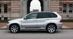 13 999 р. Пороги накладки с расширителями арок Aero BMW X5 E53 дорестайлинг (1999-2003)  с доставкой в г. Йошкар-Ола. Увеличить фотографию 3