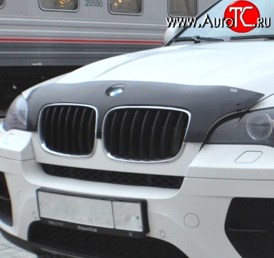 699 р. Дефлектор капота NovLine BMW X5 E70 рестайлинг (2010-2013)  с доставкой в г. Йошкар-Ола