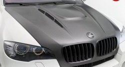 32 249 р. Пластиковый капот Hamman Style BMW X5 E70 рестайлинг (2010-2013) (Неокрашенный)  с доставкой в г. Йошкар-Ола. Увеличить фотографию 2