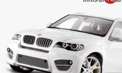 869 р. Реснички на фары M-VRS BMW X5 E70 дорестайлинг (2006-2010) (Неокрашенные)  с доставкой в г. Йошкар-Ола. Увеличить фотографию 2