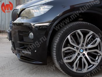 30 999 р. Передний бампер Hamann Style BMW X6 E71 дорестайлинг (2008-2012) (Неокрашенный)  с доставкой в г. Йошкар-Ола. Увеличить фотографию 4