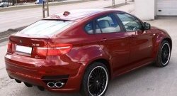 13 349 р. Лип спойлер Lumma BMW X6 E71 рестайлинг (2012-2014) (Неокрашенный)  с доставкой в г. Йошкар-Ола. Увеличить фотографию 3