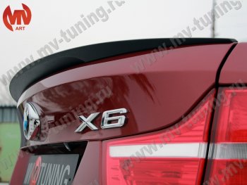 4 649 р. Лип спойлер Tuning-Sport BMW X6 E71 рестайлинг (2012-2014) (Неокрашенный)  с доставкой в г. Йошкар-Ола. Увеличить фотографию 4