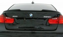 8 239 р. Лип спойлер BS v2 BMW 3 серия F30 седан рестайлинг (2015-2018) (Неокрашенный)  с доставкой в г. Йошкар-Ола. Увеличить фотографию 2