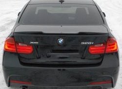 8 239 р. Лип спойлер BS v2 BMW 3 серия F30 седан рестайлинг (2015-2018) (Неокрашенный)  с доставкой в г. Йошкар-Ола. Увеличить фотографию 3