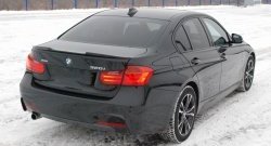 8 239 р. Лип спойлер BS v2 BMW 3 серия F30 седан рестайлинг (2015-2018) (Неокрашенный)  с доставкой в г. Йошкар-Ола. Увеличить фотографию 4