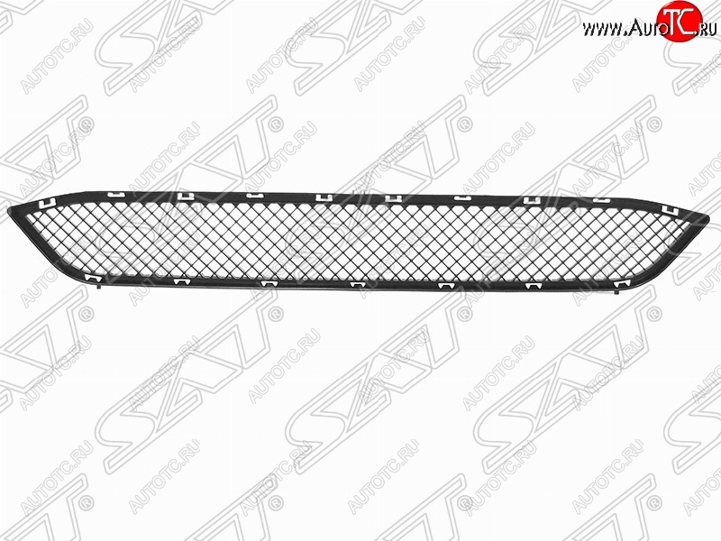 2 249 р. Решётка в передний бампер SAT (центр, рестайлинг) BMW X1 E84 (2009-2015)  с доставкой в г. Йошкар-Ола