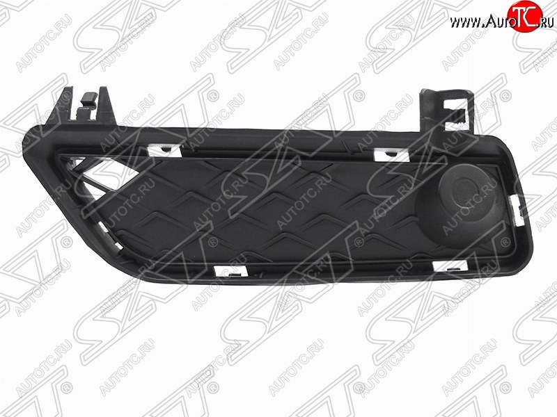 719 р. Левая заглушка ПТФ в бампер SAT (с отверстием под сонар)  BMW X3  F25 (2010-2014) дорестайлинг  с доставкой в г. Йошкар-Ола