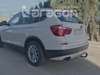 22 699 р. Фаркоп Aragon. (шар A) BMW X3 F25 рестайлинг (2014-2017)  с доставкой в г. Йошкар-Ола. Увеличить фотографию 3