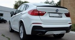 8 799 р. Лип спойлер BS BMW X4 F26 (2014-2018) (Неокрашенный)  с доставкой в г. Йошкар-Ола. Увеличить фотографию 3