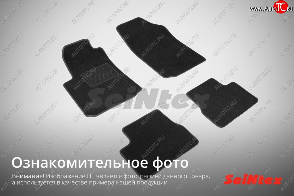 2 699 р. Износостойкие коврики в салон SeiNtex Premium LUX 4 шт. (ворсовые)  BMW X4  F26 (2014-2018)  с доставкой в г. Йошкар-Ола