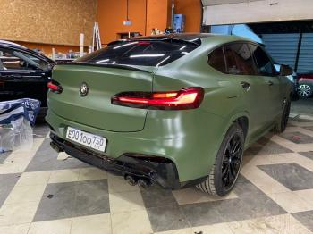 6 999 р. Лип спойлер X4M BMW X4 G02 дорестайлинг (2018-2021) (без окраски)  с доставкой в г. Йошкар-Ола. Увеличить фотографию 5