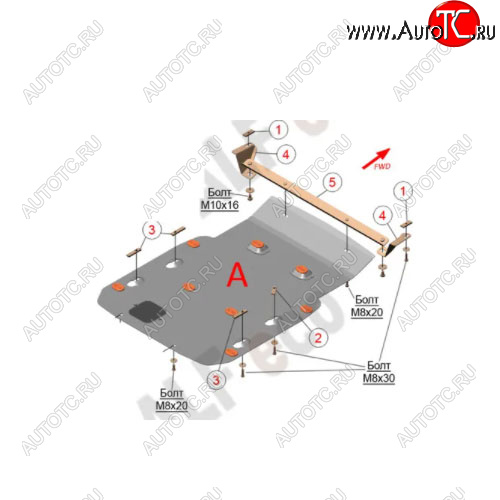 5 349 р. Защита картера (2.0D; 3.0D; 3.0; M4.0) Alfeco  BMW X4  G02 (2018-2021) дорестайлинг (Сталь 2 мм)  с доставкой в г. Йошкар-Ола