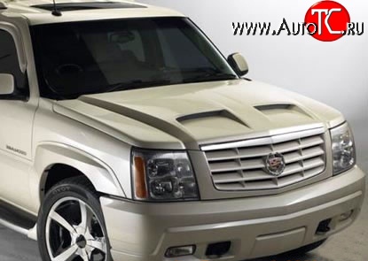 37 849 р. Пластиковый капот Custom Cadillac Escalade GMT820 джип 5 дв. короткая база (2001-2006) (Неокрашенный)  с доставкой в г. Йошкар-Ола