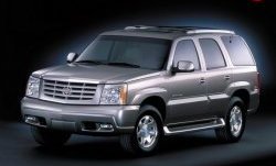 23 049 р. Пластиковый капот Stock  Cadillac Escalade  GMT820 джип 5 дв. (2001-2006) короткая база (Неокрашенный)  с доставкой в г. Йошкар-Ола. Увеличить фотографию 1