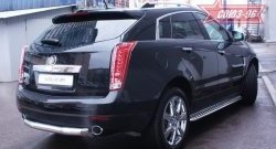 15 839 р. Защита заднего бампера Souz-96 (d76) Cadillac SRX дорестайлинг (2010-2012)  с доставкой в г. Йошкар-Ола. Увеличить фотографию 2