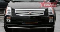 13 499 р. Защита переднего бампера одинарная Souz-96 (d60) Cadillac SRX (2004-2009)  с доставкой в г. Йошкар-Ола. Увеличить фотографию 2