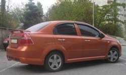 5 099 р. Пороги накладки CT v2 Chevrolet Aveo T250 седан рестайлинг (2006-2011) (Неокрашенные)  с доставкой в г. Йошкар-Ола. Увеличить фотографию 3