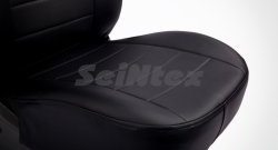 6 249 р. Чехлы для сидений SeiNtex (экокожа)  Chevrolet Aveo  T300 (2011-2015) седан, хэтчбек  с доставкой в г. Йошкар-Ола. Увеличить фотографию 5