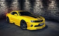 Накладка на передний бампер Sport Chevrolet (Шевролет) Camaro (Камарро) (2008-2014) дорестайлинг