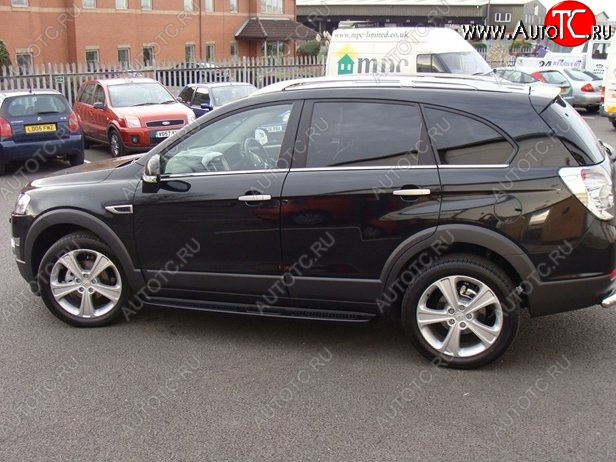 8 699 р. Пороги CT Chevrolet Captiva  дорестайлинг (2006-2011)  с доставкой в г. Йошкар-Ола