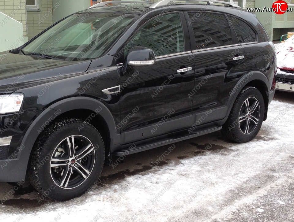 12 999 р. Пороги Sport Chevrolet Captiva  дорестайлинг (2006-2011)  с доставкой в г. Йошкар-Ола