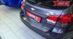 1 484 р. Накладка на задний бампер Souz-96  Chevrolet Cruze ( HR51S,HR81S,  J305) (2001-2012) хэтчбек (Япония), хэтчбек дорестайлинг  с доставкой в г. Йошкар-Ола. Увеличить фотографию 2