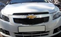 999 р. Реснички на фары RS-style Chevrolet Cruze J300 седан рестайлинг (2012-2015) (Неокрашенные)  с доставкой в г. Йошкар-Ола. Увеличить фотографию 2