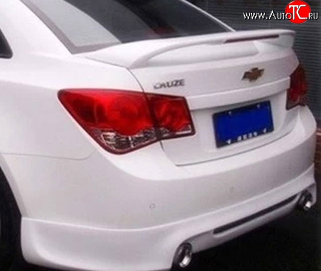 3 599 р. Спойлер M-VRS Chevrolet Cruze J300 седан дорестайлинг (2009-2012) (Неокрашенный)  с доставкой в г. Йошкар-Ола