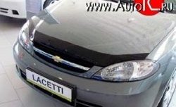 2 069 р. Дефлектор капота NovLine Chevrolet Lacetti хэтчбек (2002-2013)  с доставкой в г. Йошкар-Ола. Увеличить фотографию 2