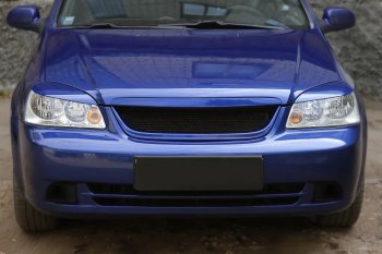 659 р. Реснички на фары KURAJ Chevrolet Lacetti седан (2002-2013) (Неокрашенные)  с доставкой в г. Йошкар-Ола. Увеличить фотографию 2