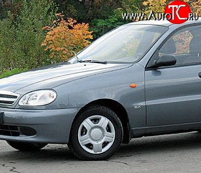 6 199 р. Переднее левое крыло Стандартное Daewoo Lanos T100 дорестайлинг, седан (1997-2002) (Окрашенное)  с доставкой в г. Йошкар-Ола