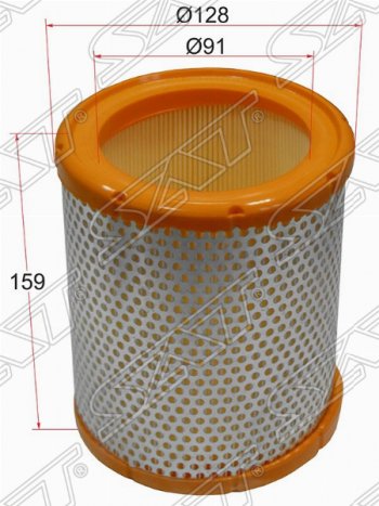 Фильтр воздушный двигателя SAT CITROEN (Ситроен) Berlingo (Берлинго)  M59 (2002-2012), Peugeot (Пежо) 106 (1991-2003),  Partner (Партнер)  M49/M59 (1997-2002)
