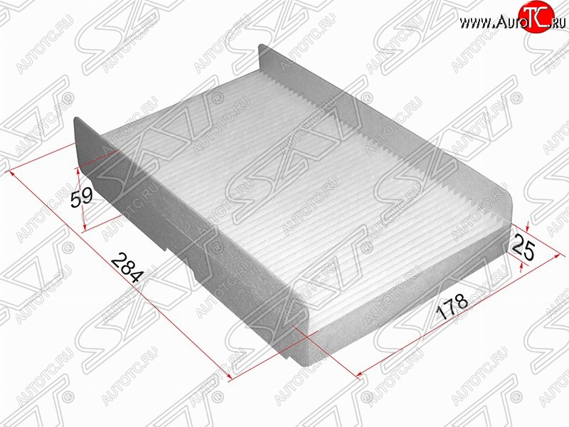 369 р. Фильтр салонный SAT (284х178х59/25 mm)  CITROEN C2, C3 (FC/FN), C3 Picasso (дорестайлинг,  рестайлинг), C4 (B7), DS4 (PF1), Peugeot 1007, 307 (хэтчбэк 3 дв.,  универсал,  хэтчбэк 5 дв.), 308 (T7), 4008, RCZ (дорестайлинг,  рестайлинг)  с доставкой в г. Йошкар-Ола