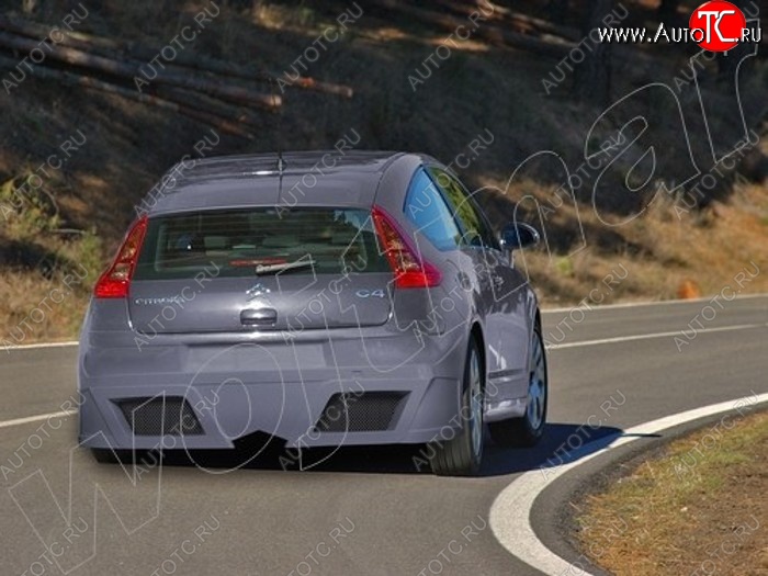 25 899 р. Задний бампер Golardo CITROEN C4  дорестайлинг, хэтчбэк 5 дв. (2004-2008)  с доставкой в г. Йошкар-Ола