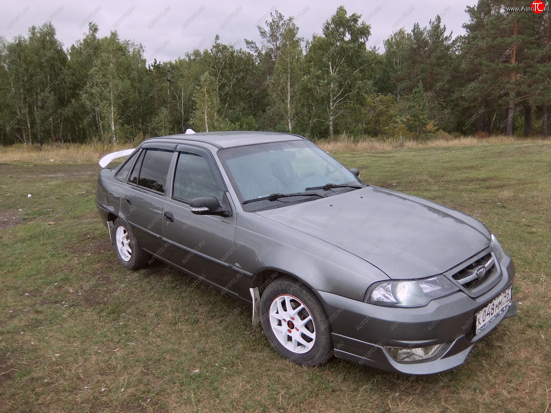 3 649 р. Накладка переднего бампера Sport Daewoo Nexia рестайлинг (2008-2015) (Неокрашенная)  с доставкой в г. Йошкар-Ола