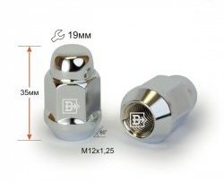 Колёсная гайка Вектор M12 1.25 Лада Калина 1118 седан (2004-2013) 