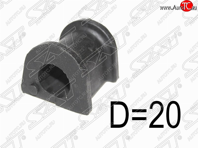 171 р. Резиновая втулка заднего стабилизатора SAT (D=20) Mitsubishi Galant 8  дорестайлинг седан (1996-1998)  с доставкой в г. Йошкар-Ола