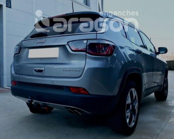 22 699 р. Фаркоп Aragon.(шар V) Jeep Renegade дорестайлинг (2014-2018)  с доставкой в г. Йошкар-Ола. Увеличить фотографию 1