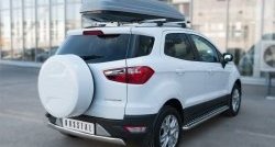 15 649 р. Защита заднего бампера (Ø75x42 мм, нержавейка) Russtal Ford EcoSport дорестайлинг (2013-2019)  с доставкой в г. Йошкар-Ола. Увеличить фотографию 4