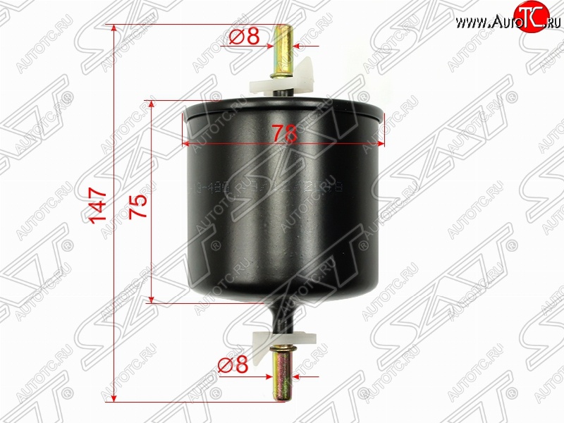 369 р. Топливный фильтр SAT  Ford Escape  1 (2000-2007), Ford Maverick  TM1 (2000-2007), Mazda Tribute (2000-2007)  с доставкой в г. Йошкар-Ола