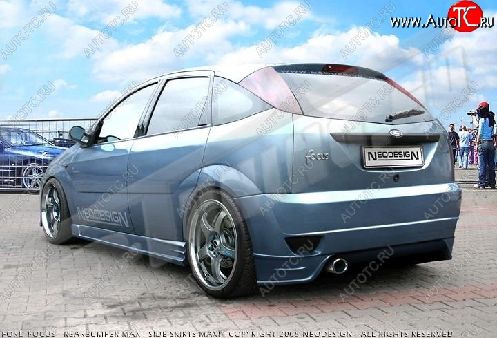 28 999 р. Задний бампер NEO Ford Focus 1 хэтчбэк 3 дв. дорестайлинг (1998-2002)  с доставкой в г. Йошкар-Ола